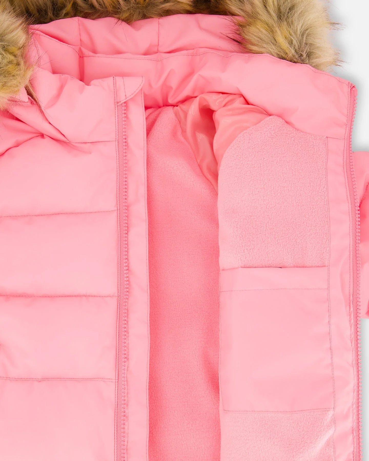 Puffy Winter Jacket Pink