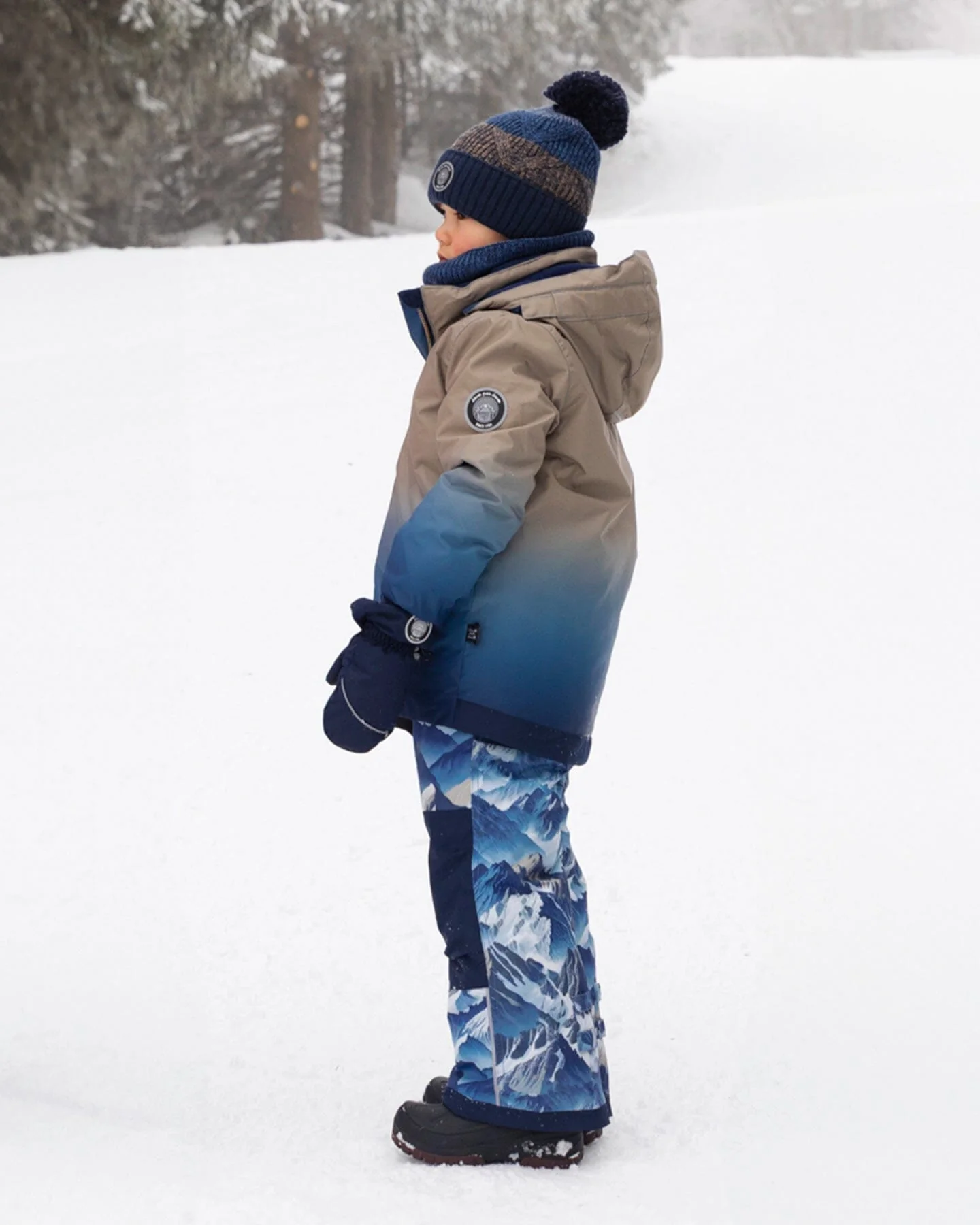 Two-Piece Play Snowsuit Blue Mountains