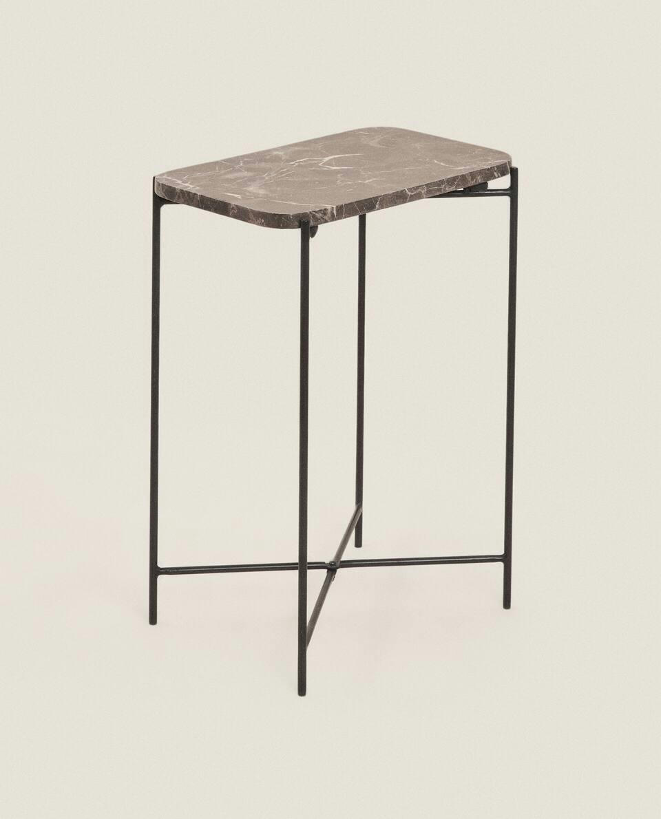 MARBLE SIDE TABLE