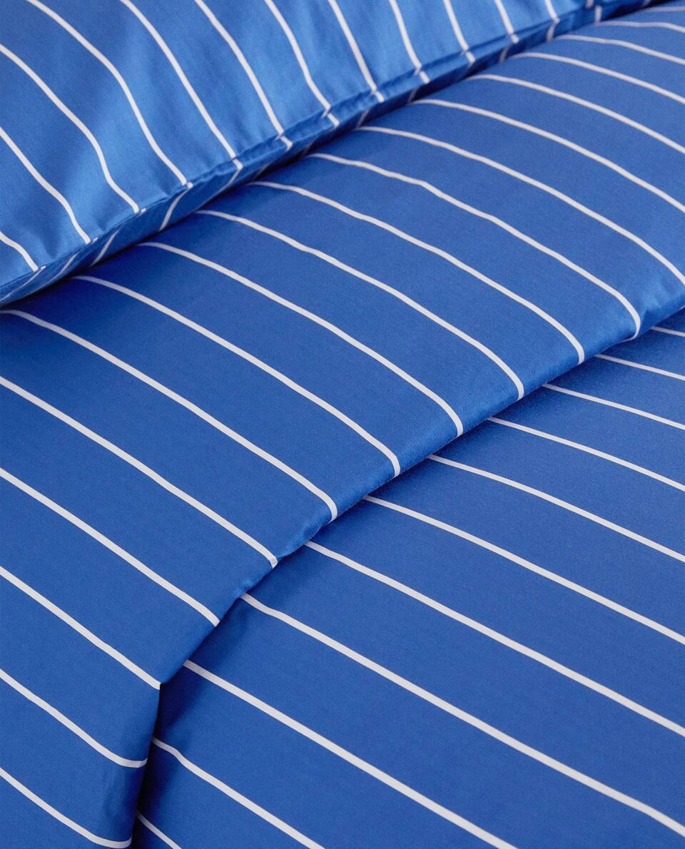 STRIPED DUVET COVER