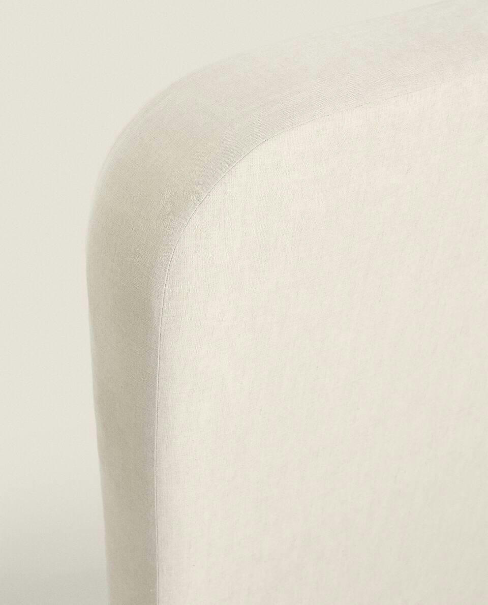 LINEN HEADBOARD (BED 90 CM)