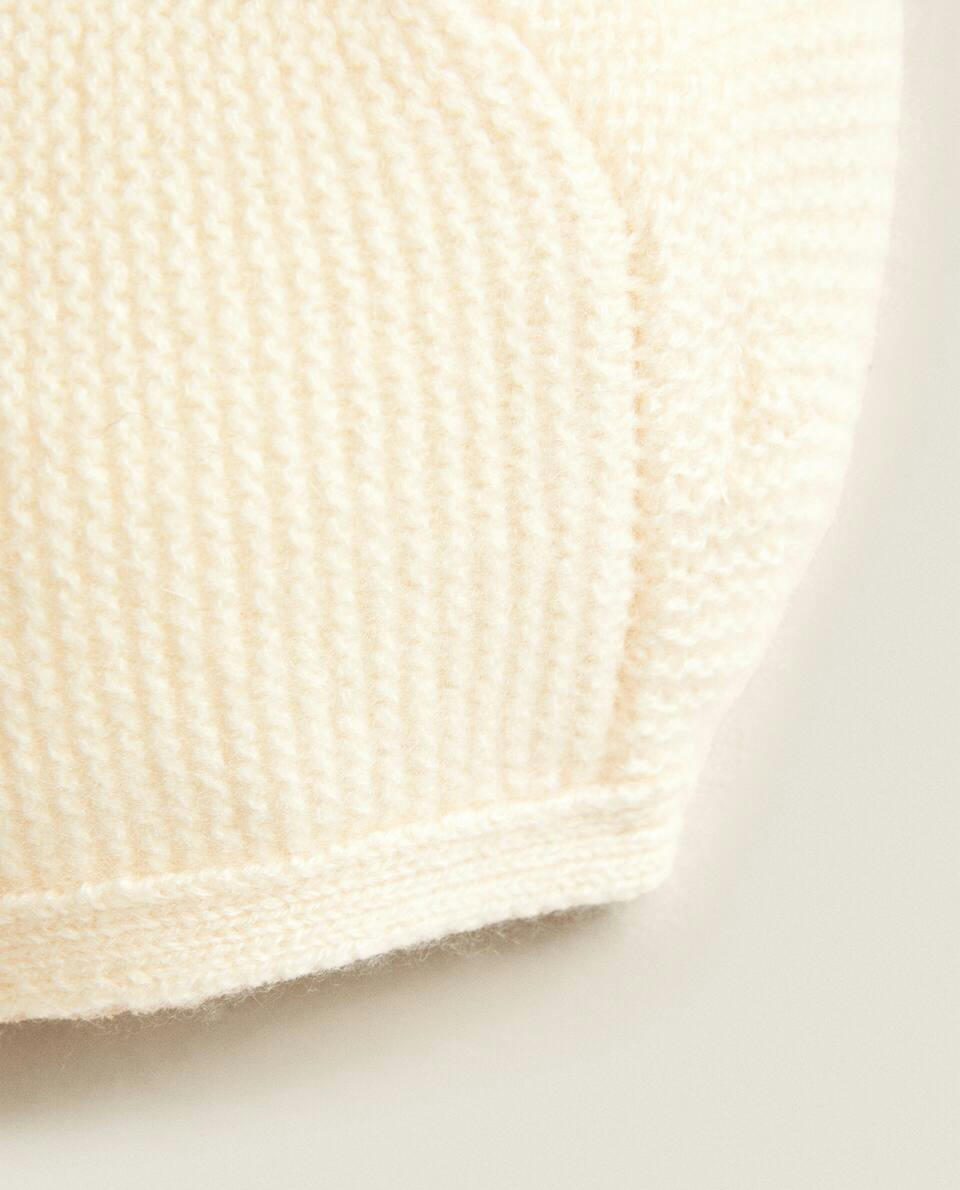 CASHMERE BABY BONNET