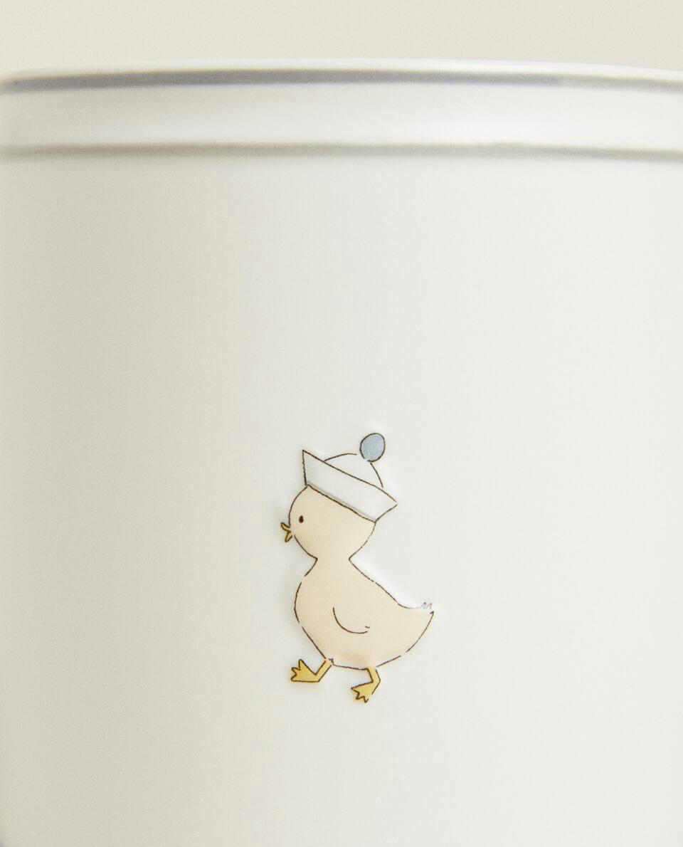 DUCKLING CERAMIC TUMBLER
