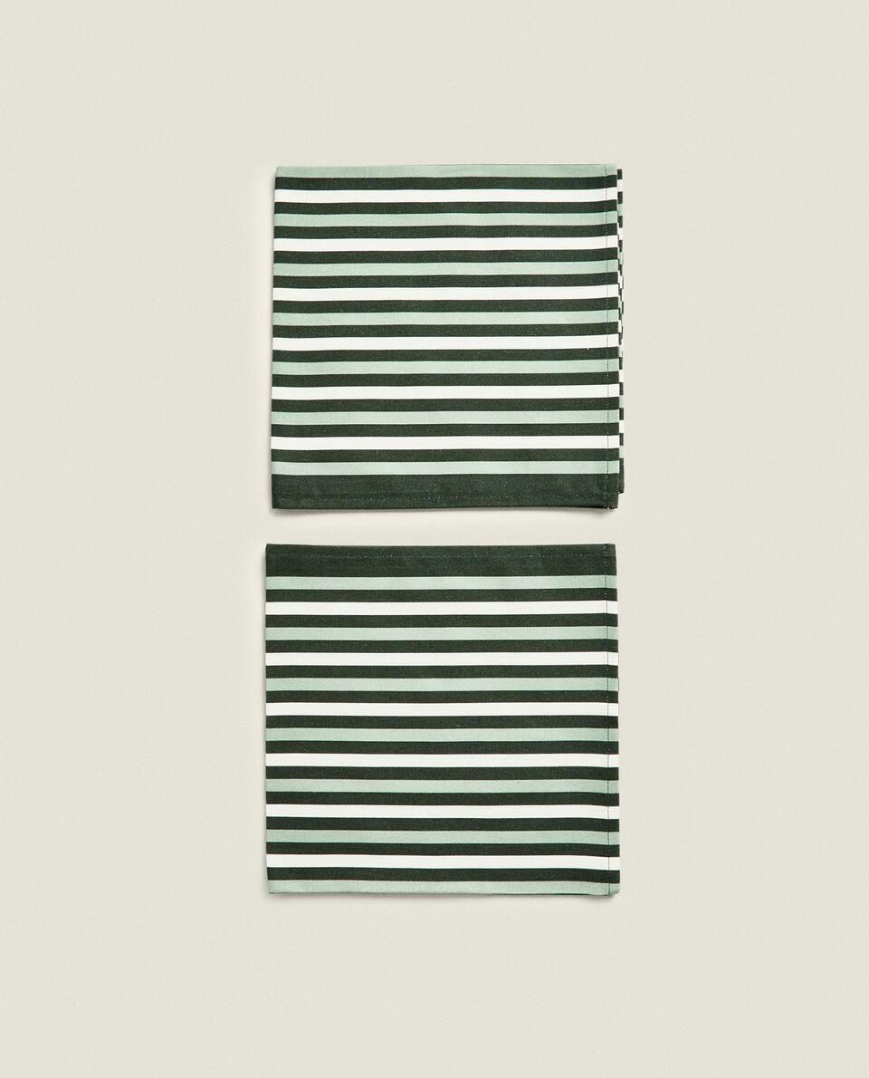 PACK OF FLORAL COTTON NAPKIN (PACK OF 2)