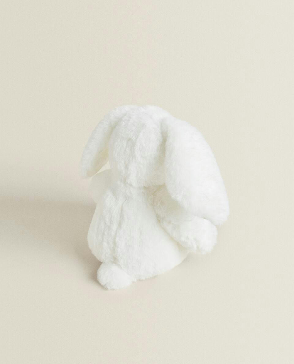 CHILDREN’S WHITE BUNNY SOFT TOY