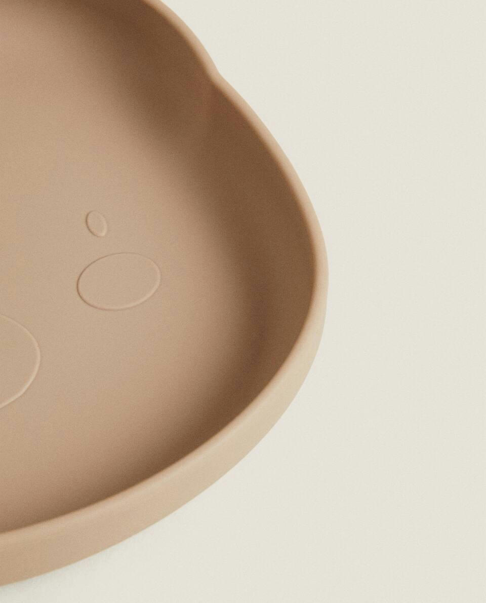 SILICONE BEAR PLATE