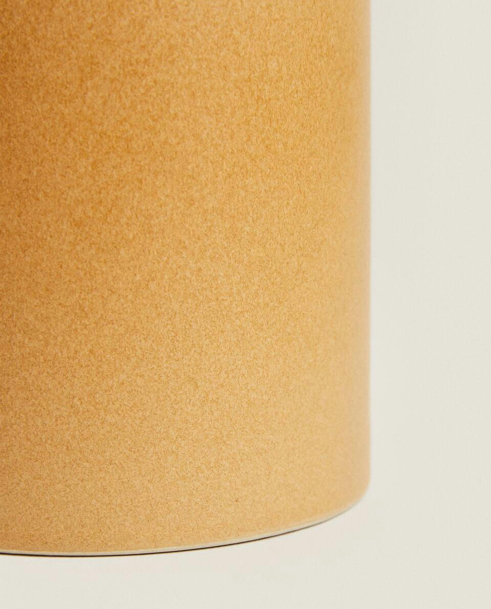 COLOURED STONEWARE MUG