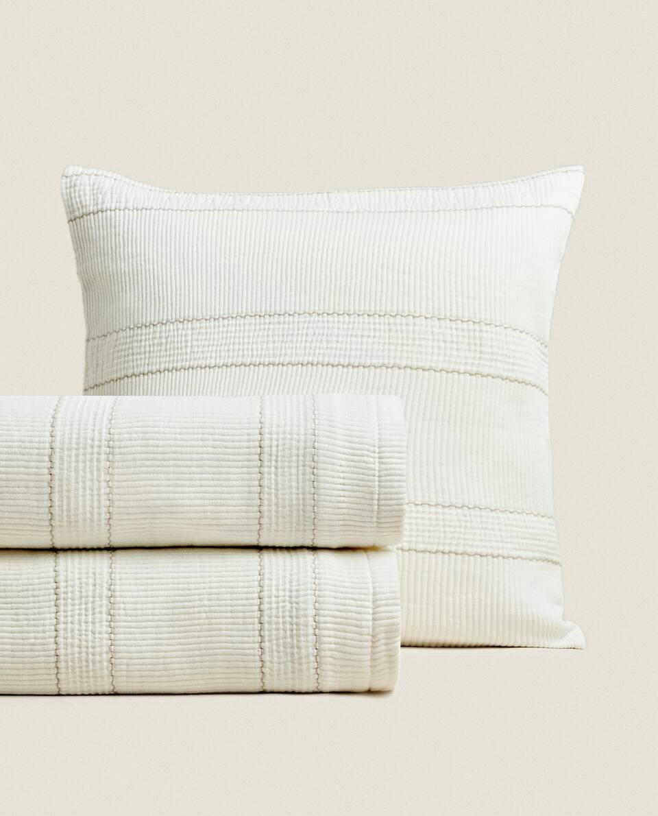 JACQUARD COTTON BEDSPREAD