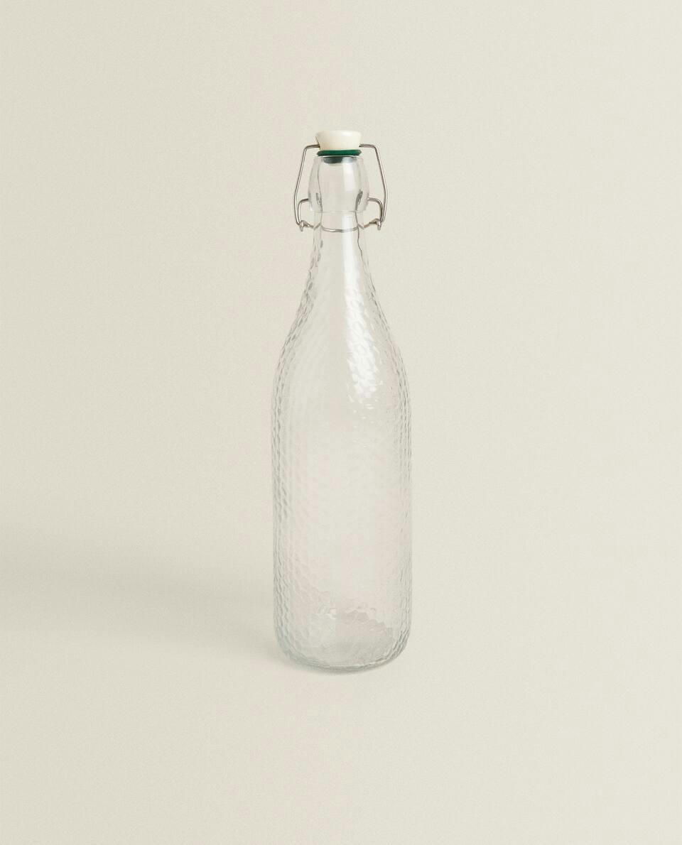 BOTTLE WITH CERAMIC STOPPER