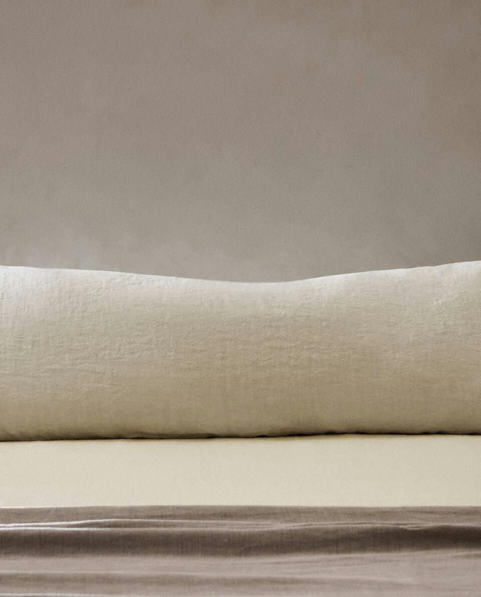 WASHED LINEN CUSHION COVER