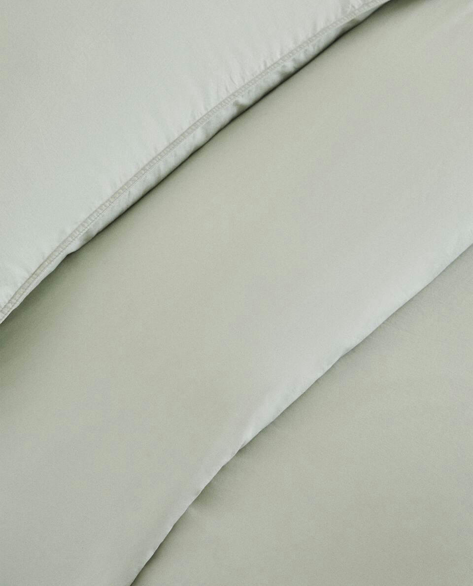 DOUBLE TOPSTITCHED DUVET COVER