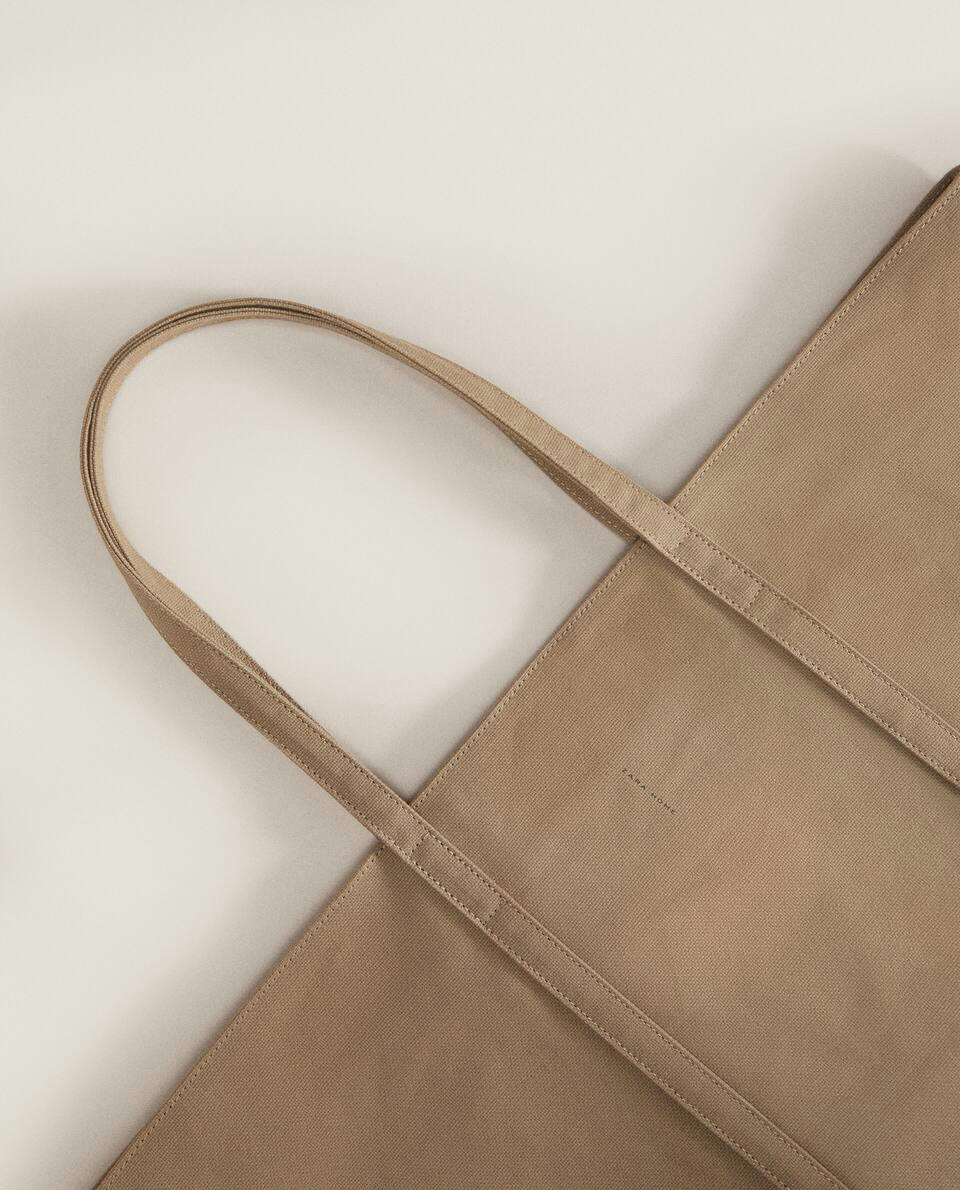 LARGE FABRIC TOTE BAG