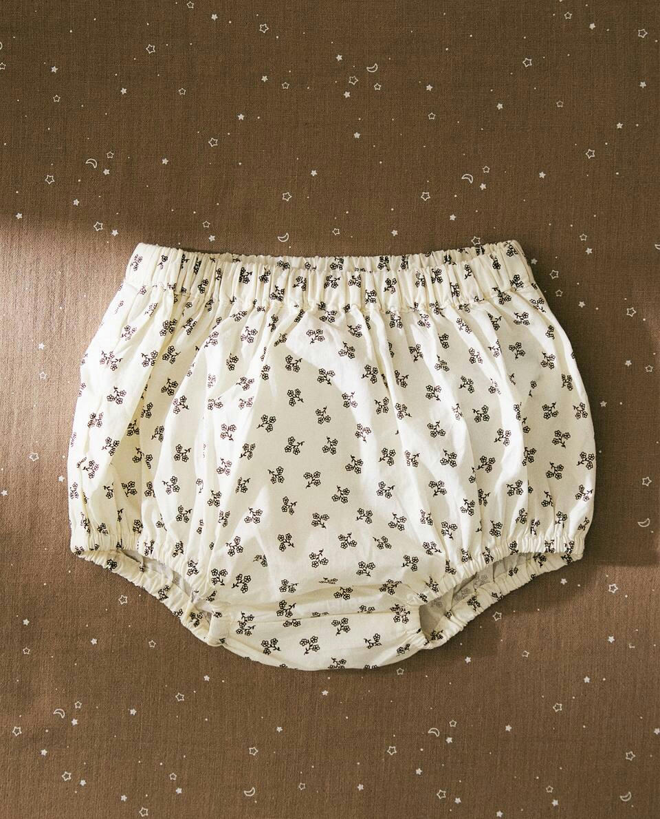 MINI FLOWER BABY BLOOMERS