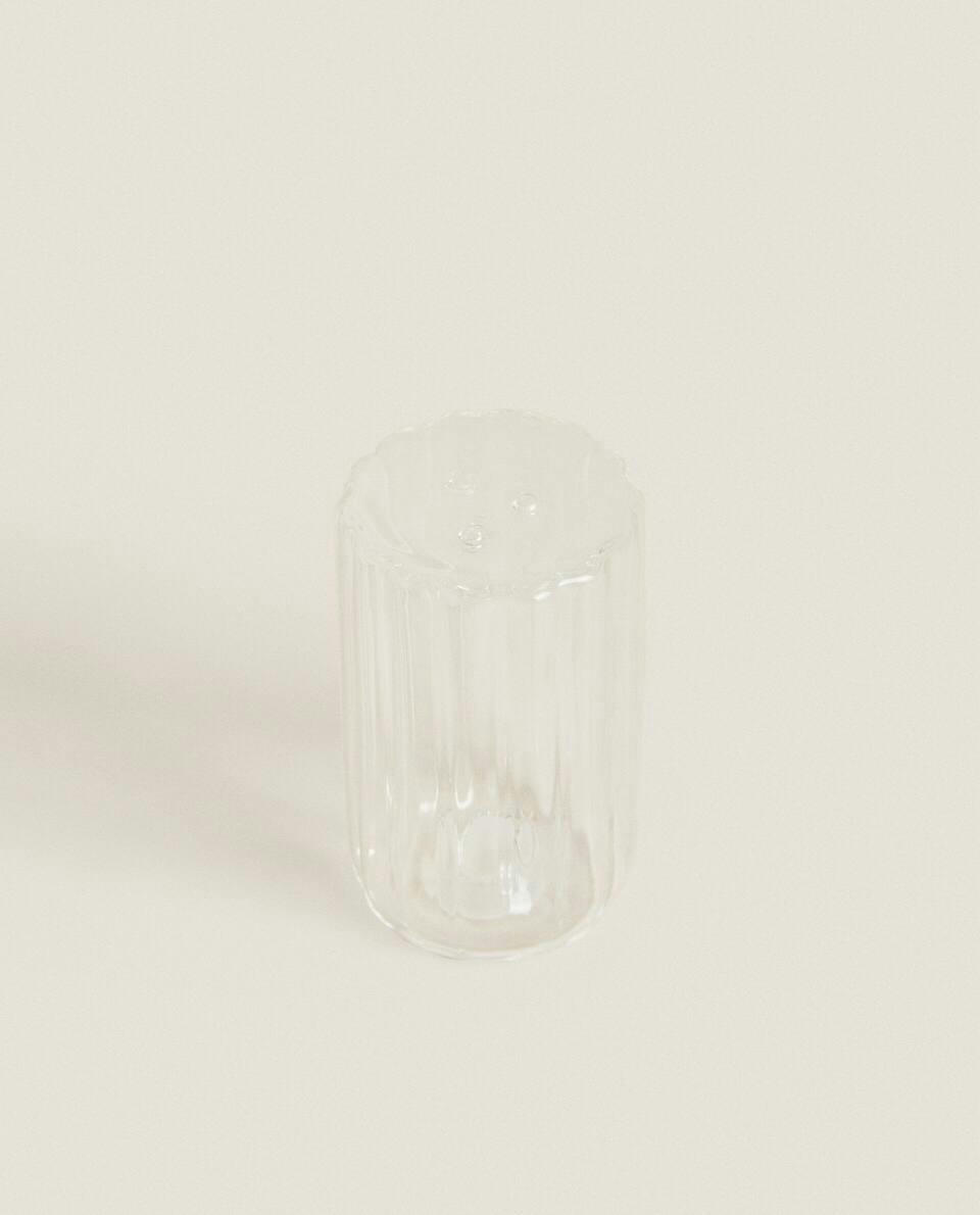 BOROSILICATE GLASS SALT SHAKER