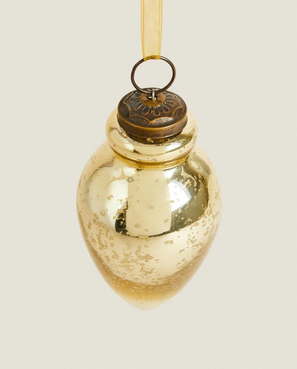 SHINY DROPLET CHRISTMAS DECORATION