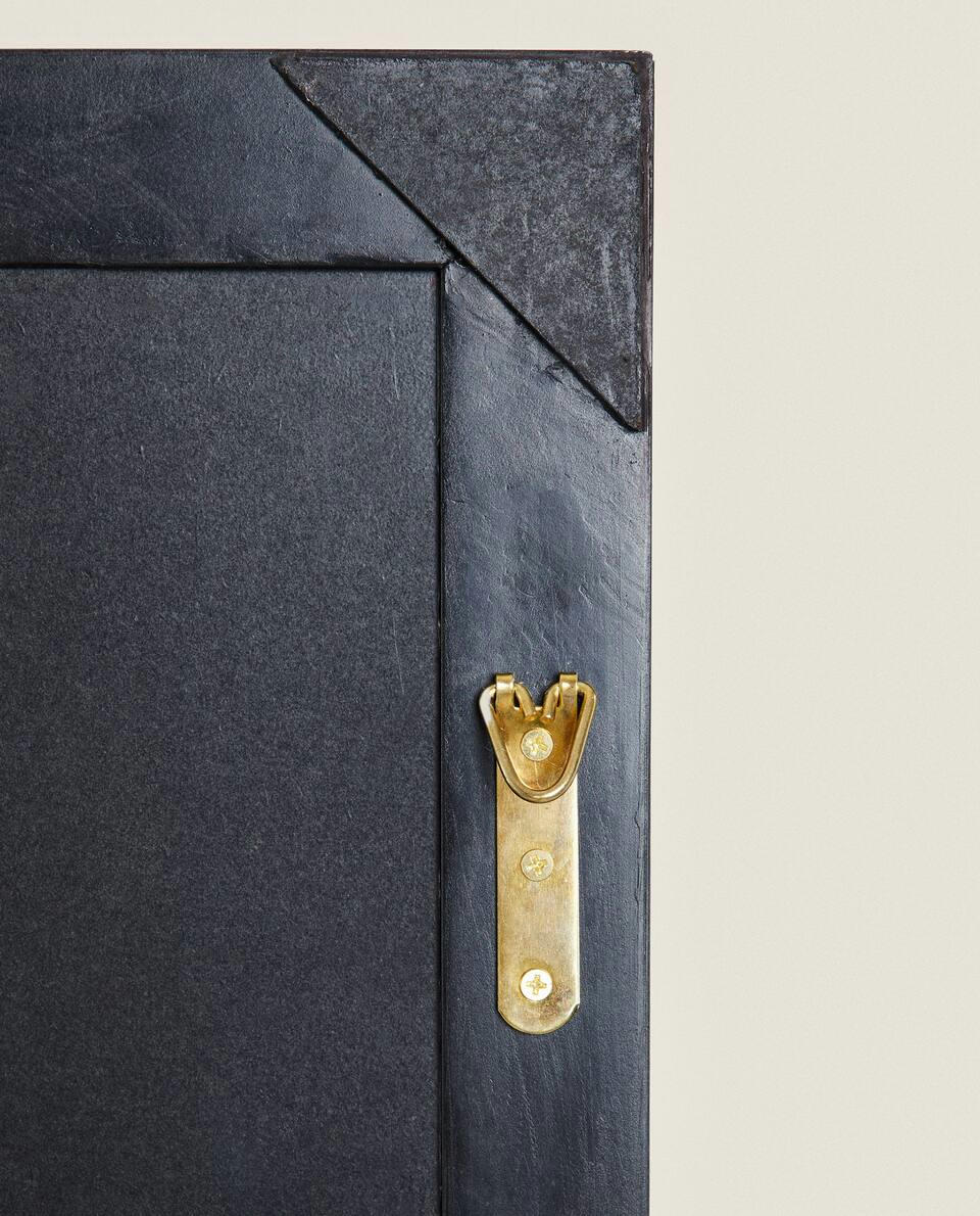 LARGE MIRROR WITH BEVELLED FRAME