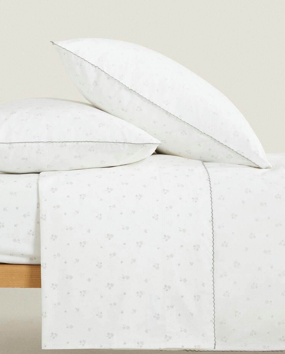 CLOVER COTTON FITTED SHEET