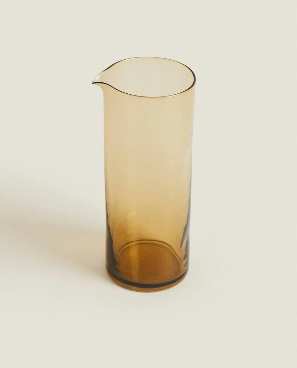 IRREGULAR GLASS JUG
