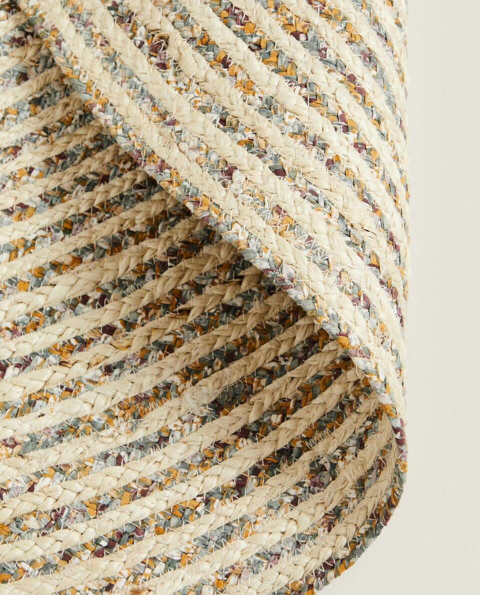 CHILREN’S ROUND WOVEN RUG