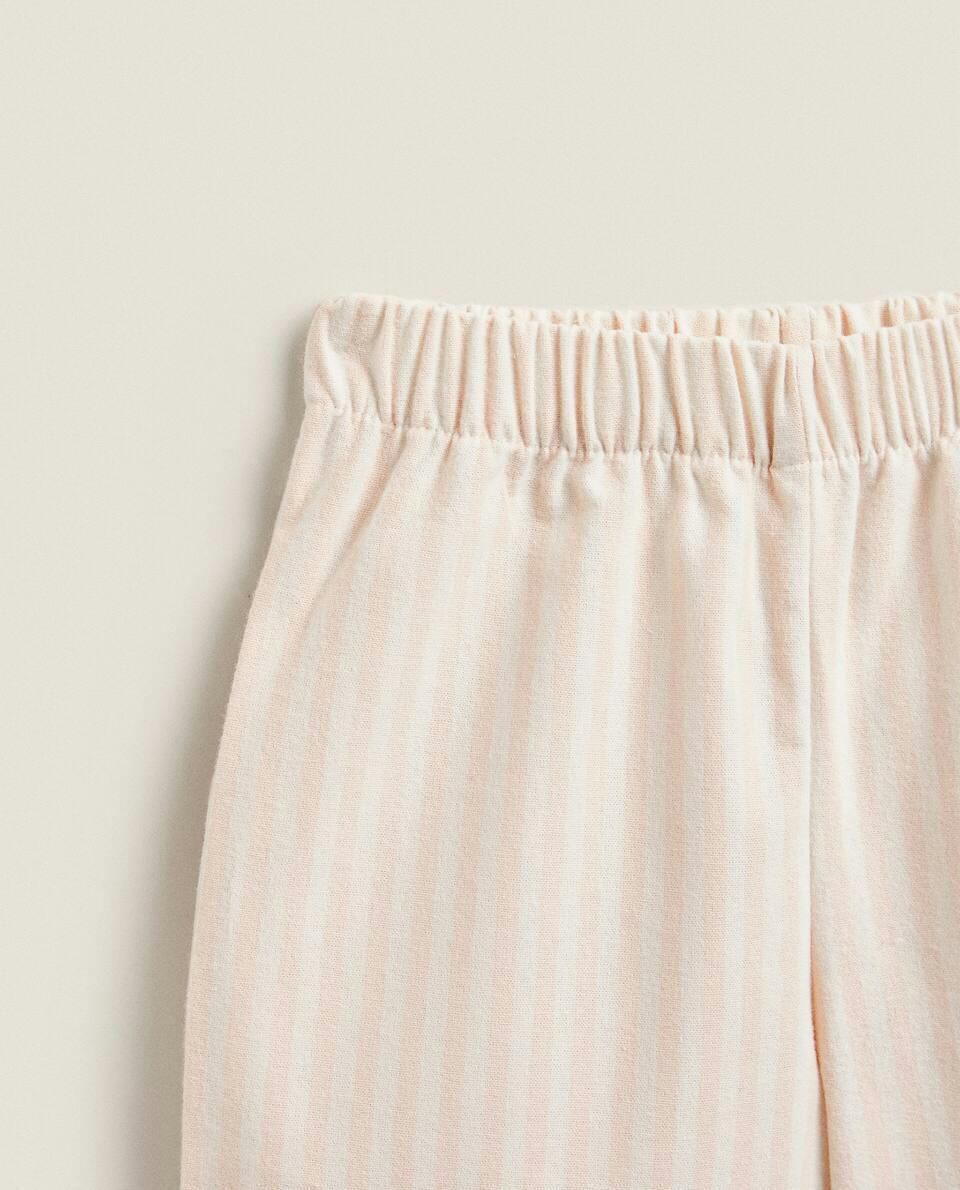 KID’S STRIPED FLANNEL SET OF PYJAMAS