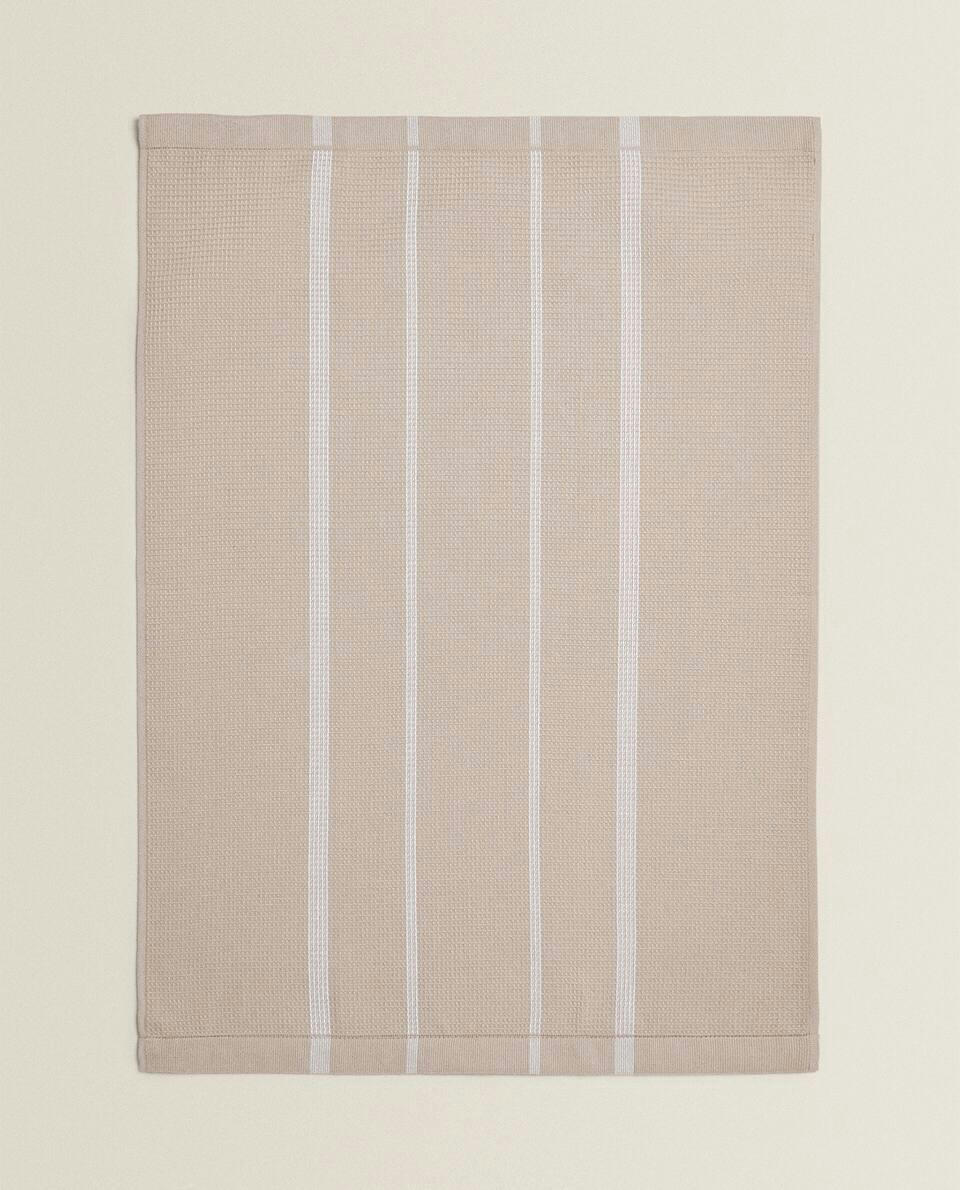 WAFFLE KNIT TEA TOWEL (PACK OF 2)