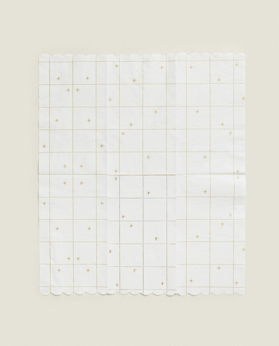 CHRISTMAS BRANCHES PAPER NAPKINS (PACK OF 30)