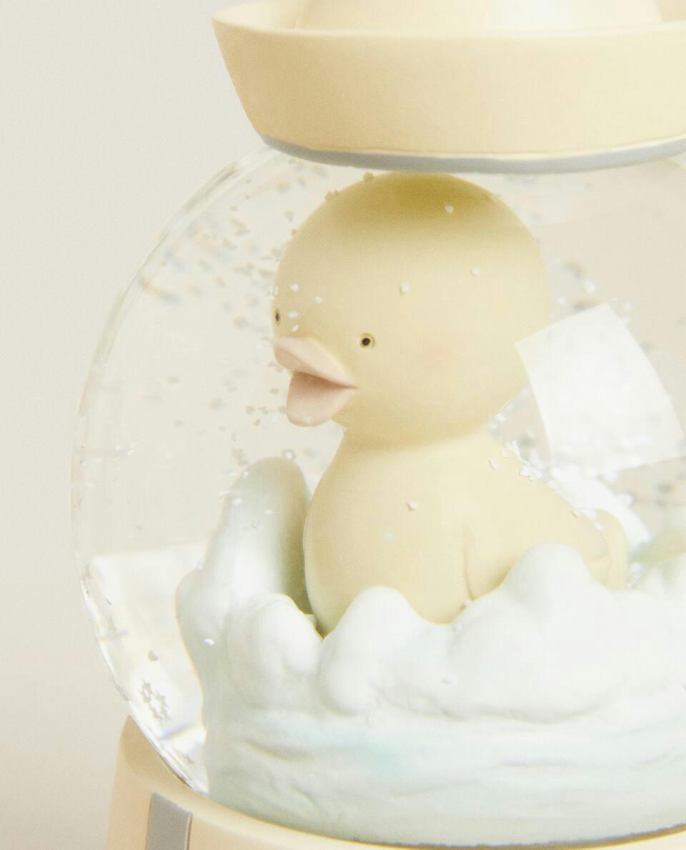 DUCK LIGHT AND MUSIC GLOBE