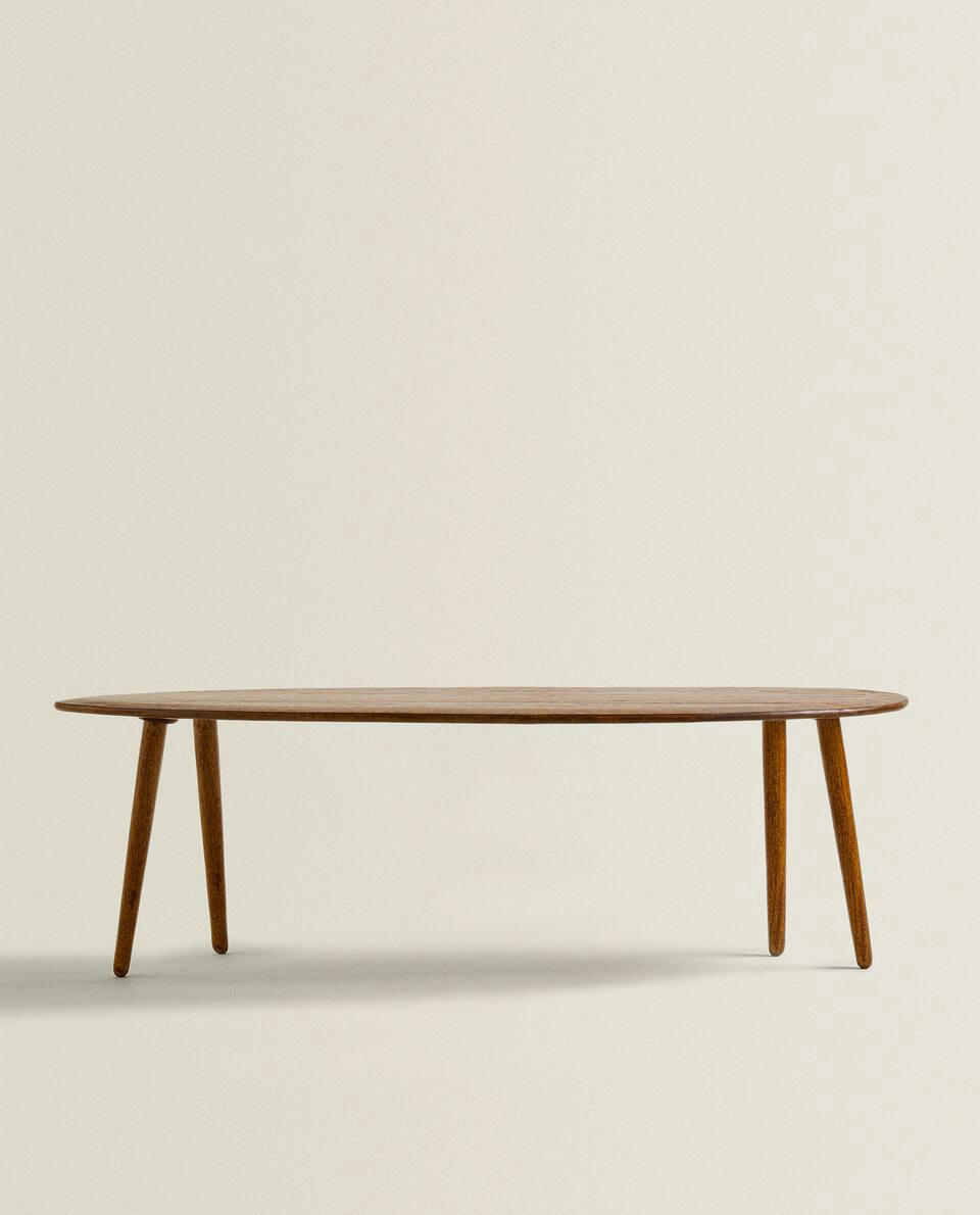 BEVELLED WOODEN TABLE