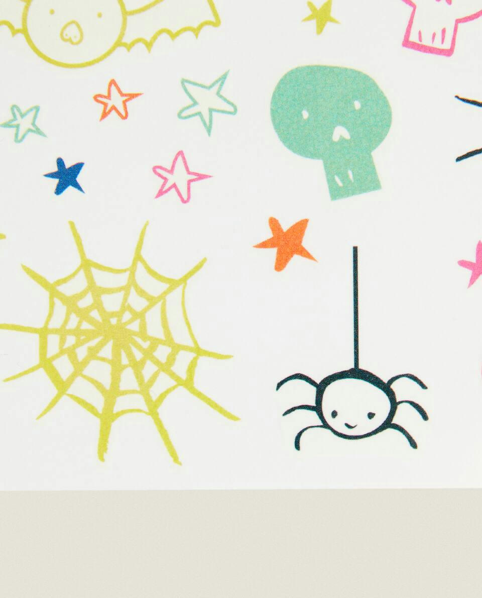 SET OF KIDS’ HALLOWEEN TEMPORARY TATTOOS