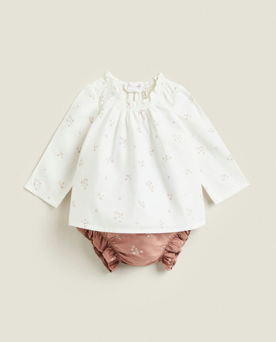 FLORAL BABY SHIRT