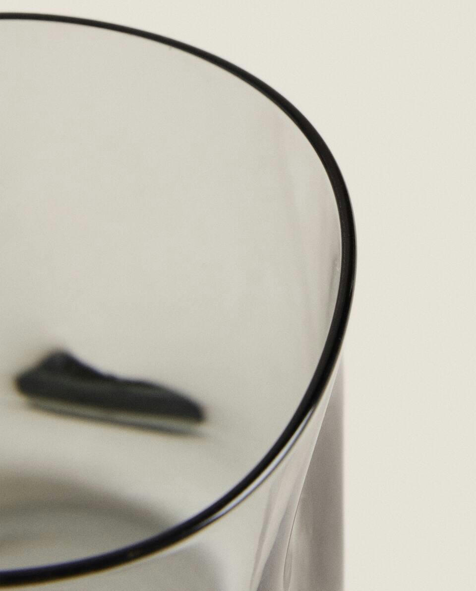 IRREGULAR GLASS TUMBLER