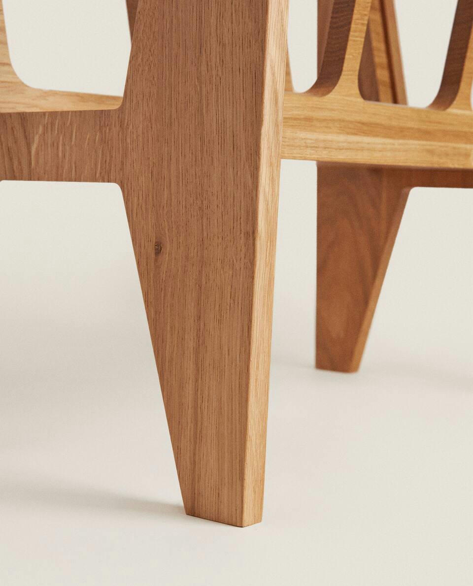 ST. LAZARE WOODEN POSTER RACK