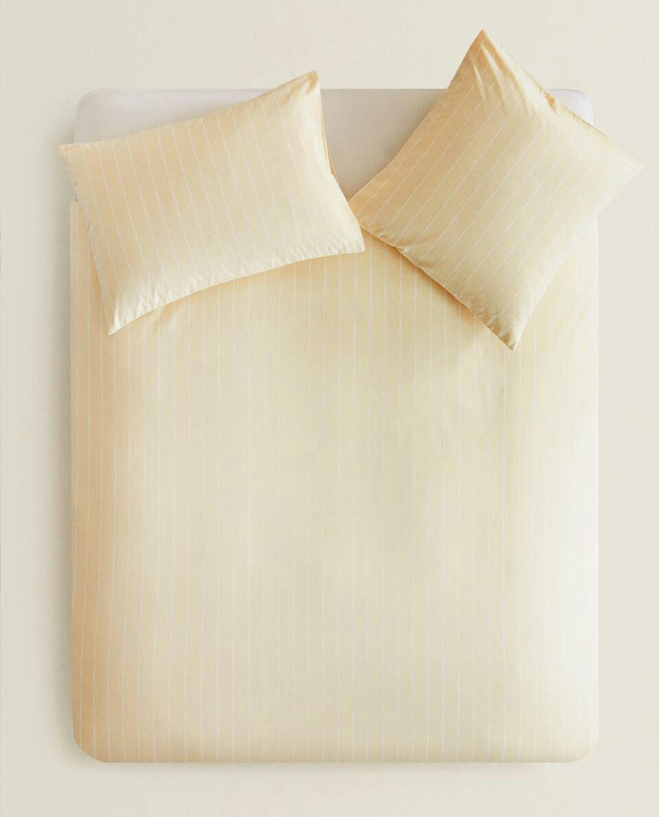 STRIPED DUVET COVER