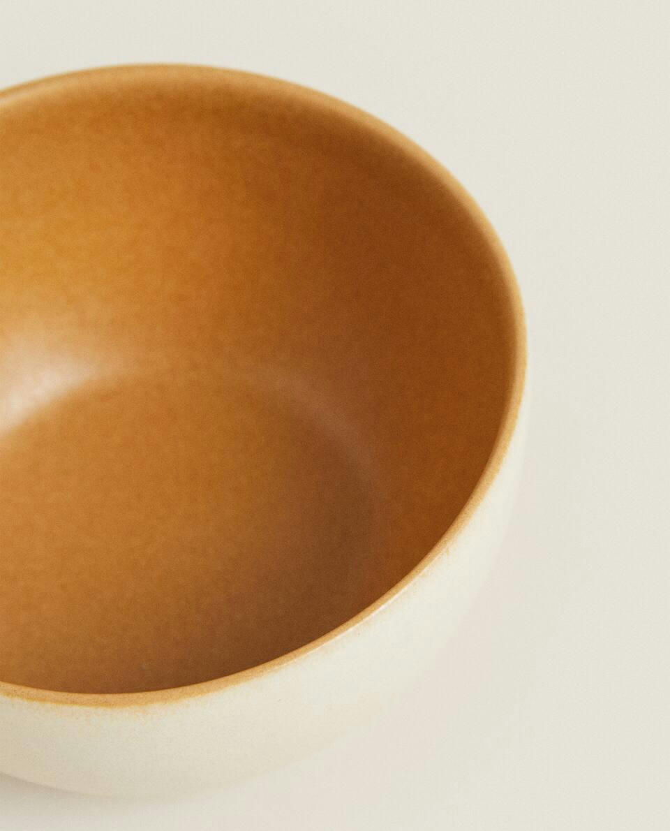 COLOURED MINI STONEWARE BOWL