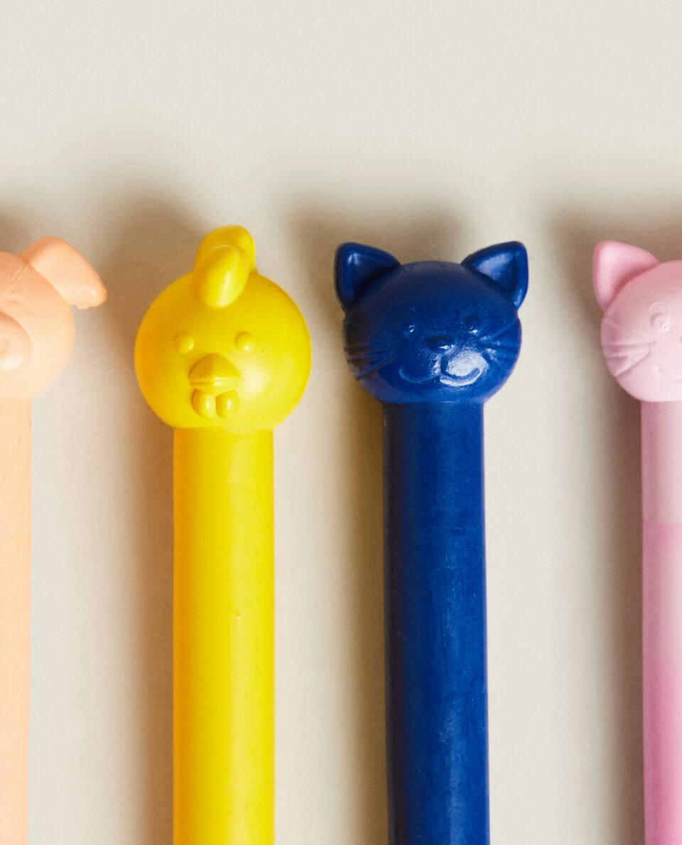 ANIMAL COLOUR CRAYONS