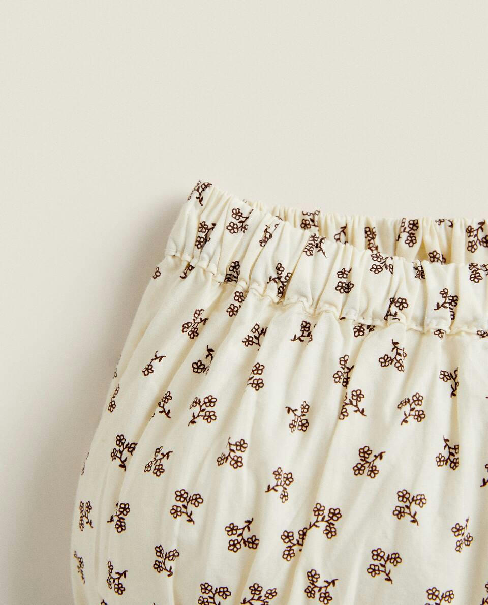 MINI FLOWER BABY BLOOMERS