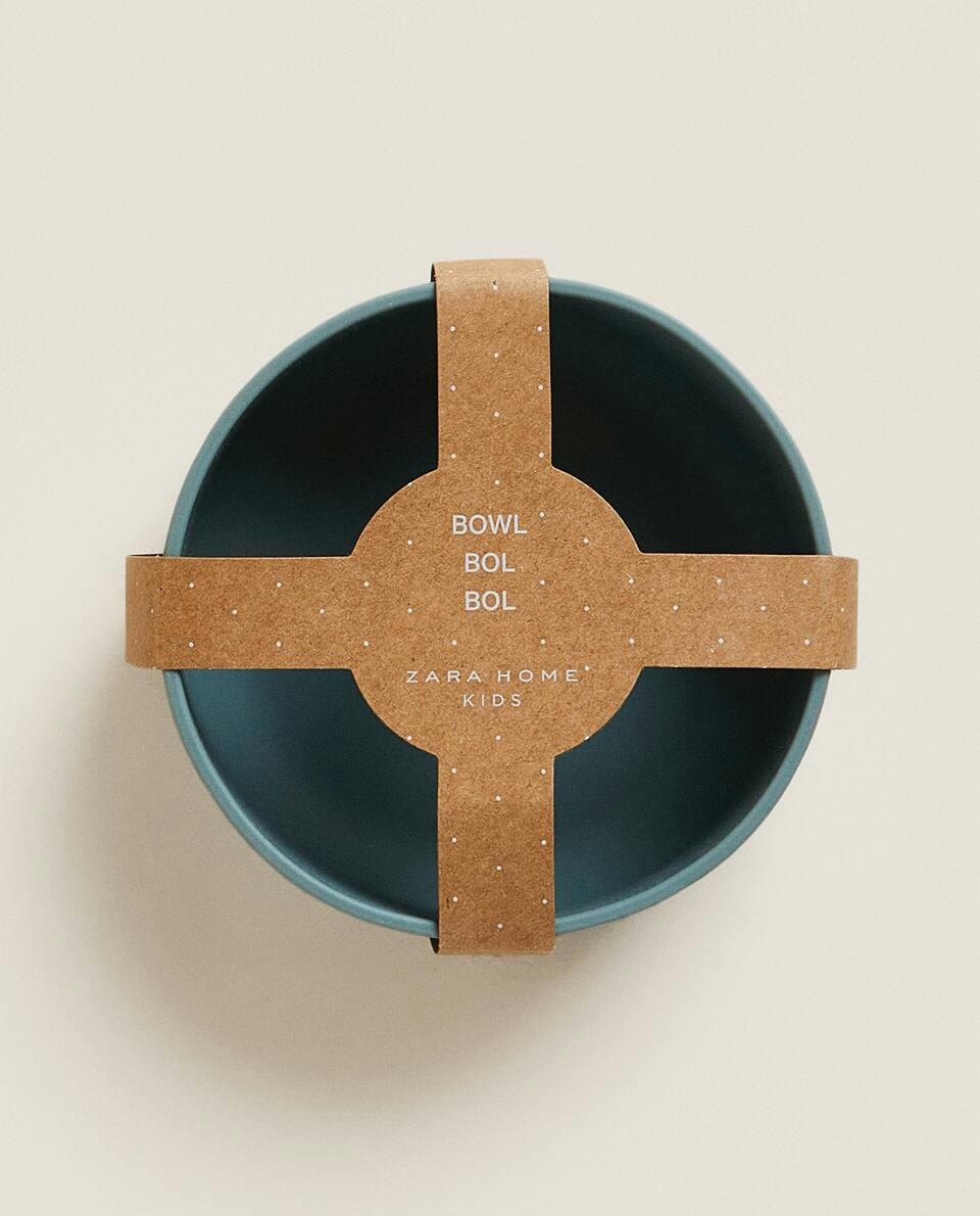 SILICONE BOWL WITH SUCTION CUP