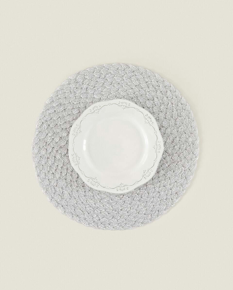 PACK OF BRAIDED CHRISTMAS PLACEMATS (PACK OF 2)