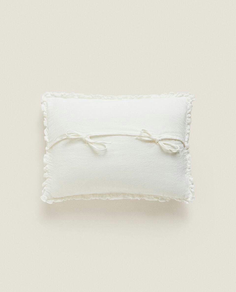 WASHED LINEN CUSHION COVER