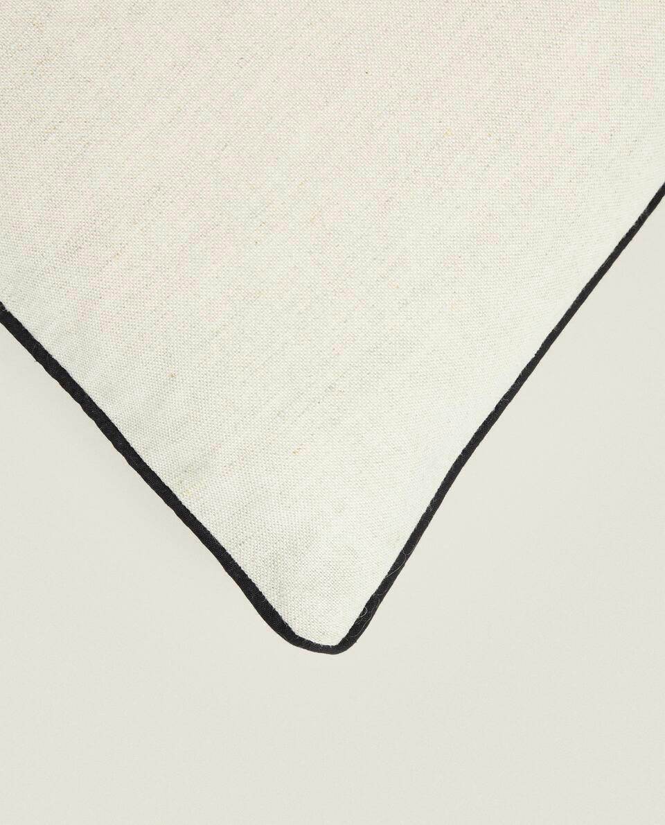 EMBROIDERED CUSHION COVER