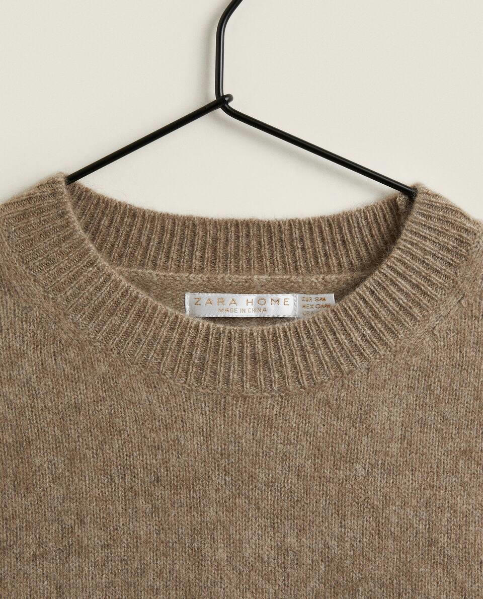CROPPED CASHMERE SWEATER