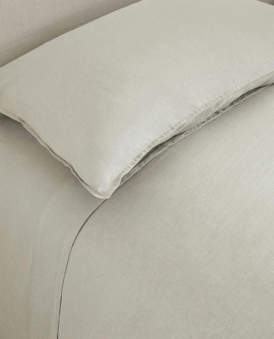 (140 GxM2) WASHED LINEN DUVET COVER