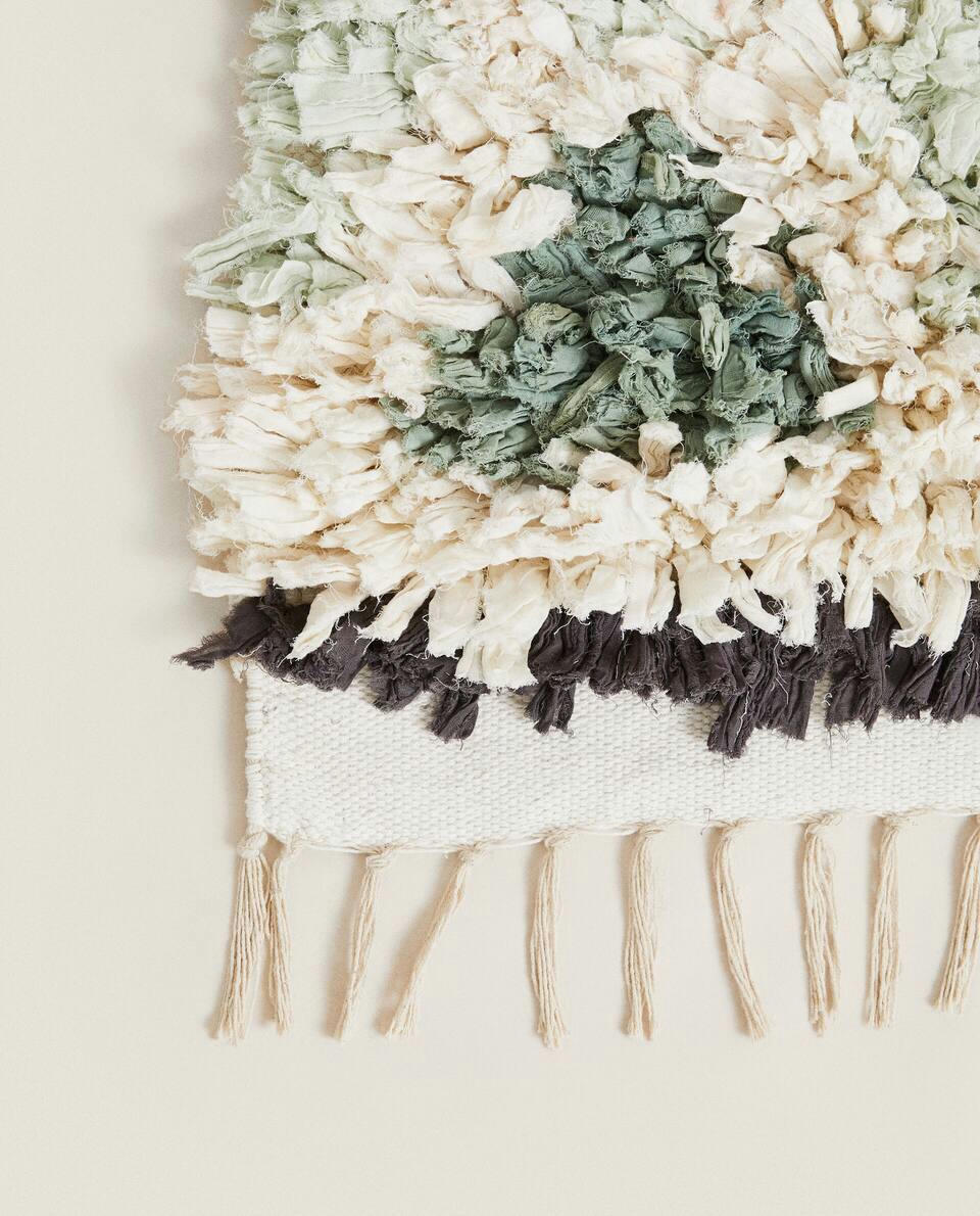 KIDS’ TRIANGLE DESIGN COTTON RUG