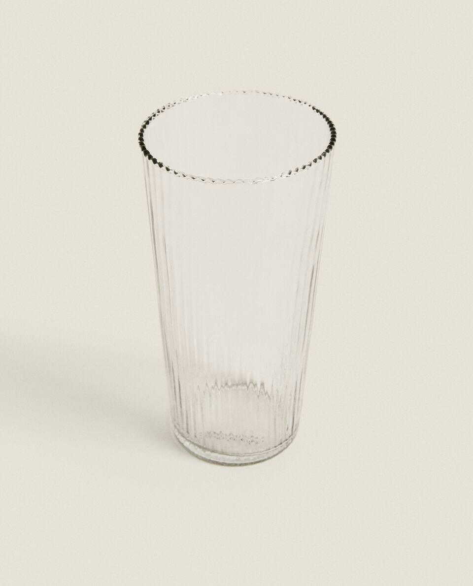THICK GLASS VASE
