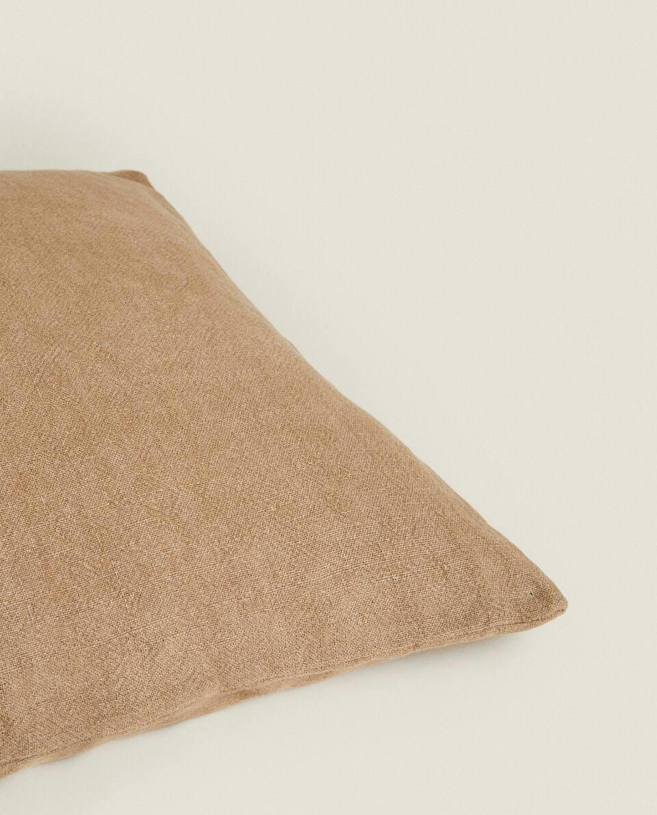 WASHED LINEN CUSHION COVER