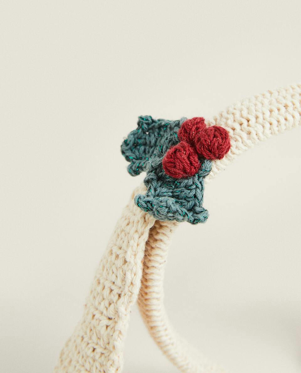 CHILDREN’S CROCHET CHRISTMAS RABBIT HEADBAND