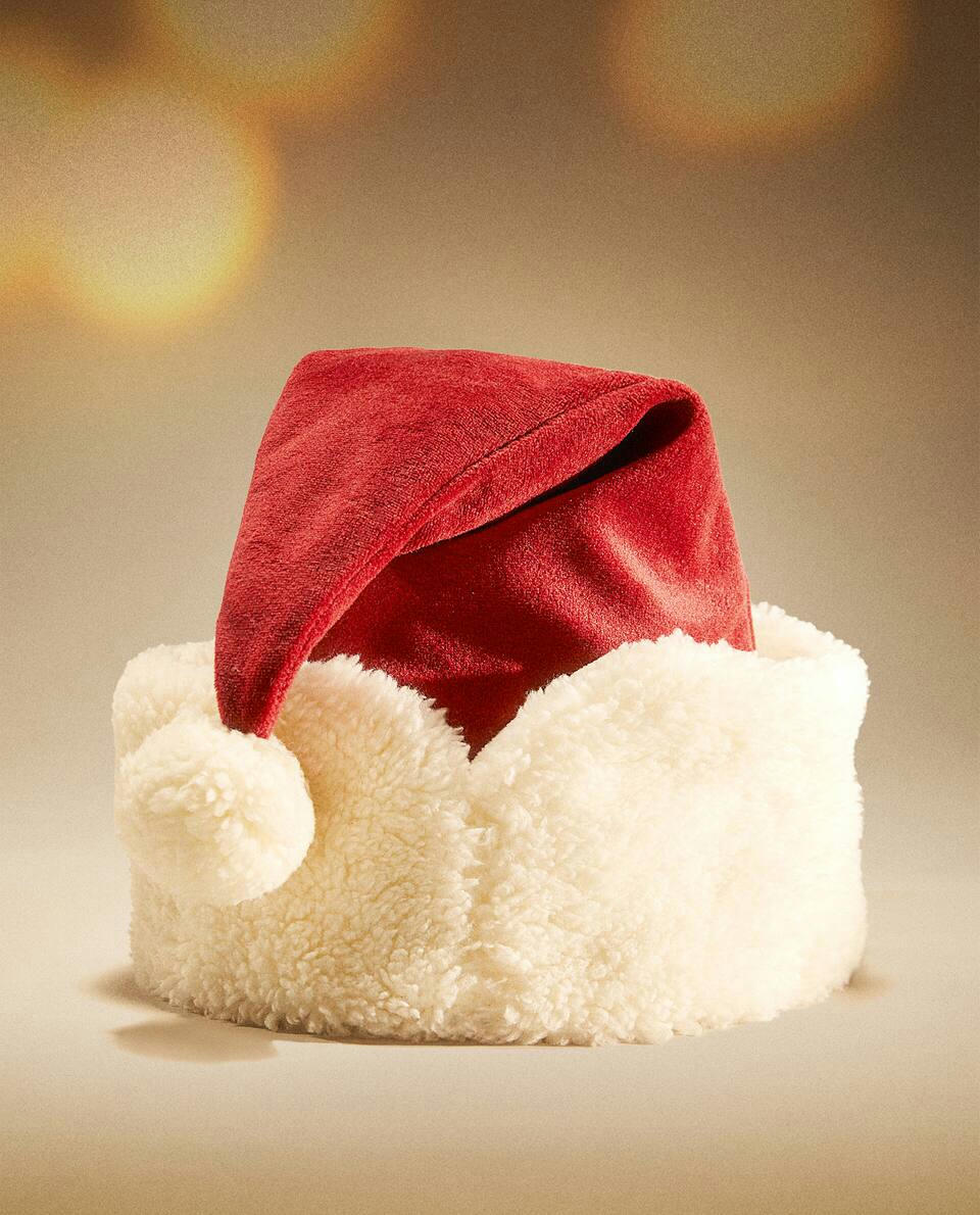 CHILDREN’S FATHER CHRISTMAS HAT