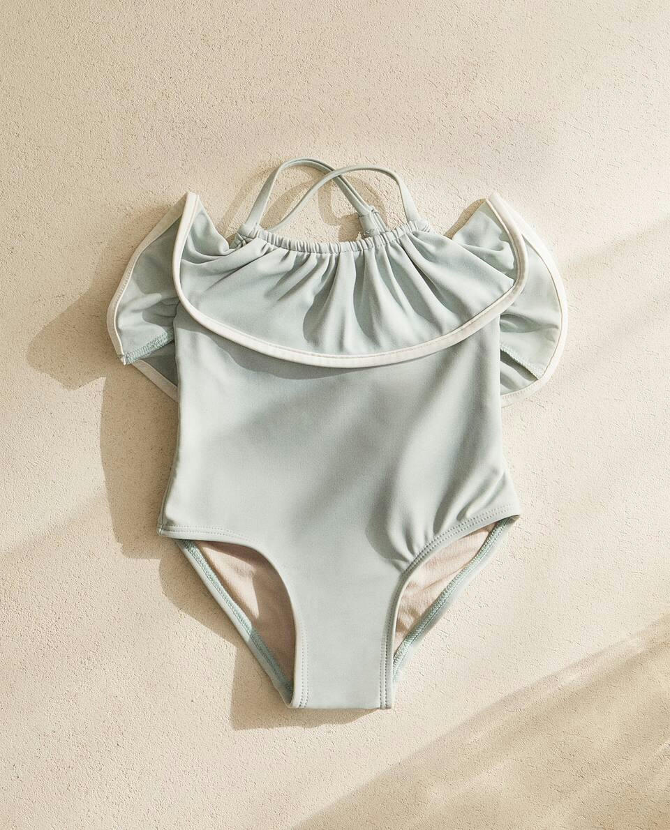 RUFFLED SWIMSUIT