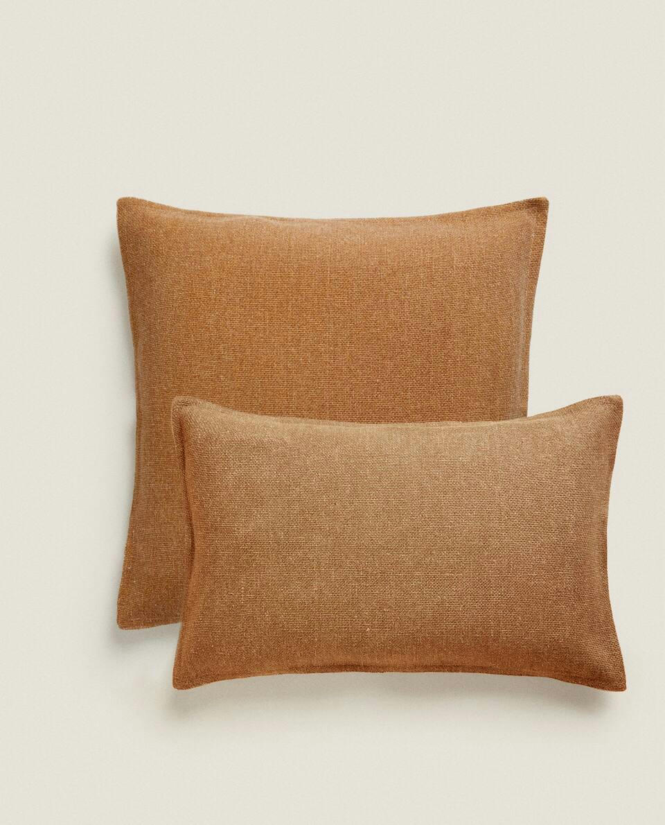 WASHED COTTON CUSHION COVER