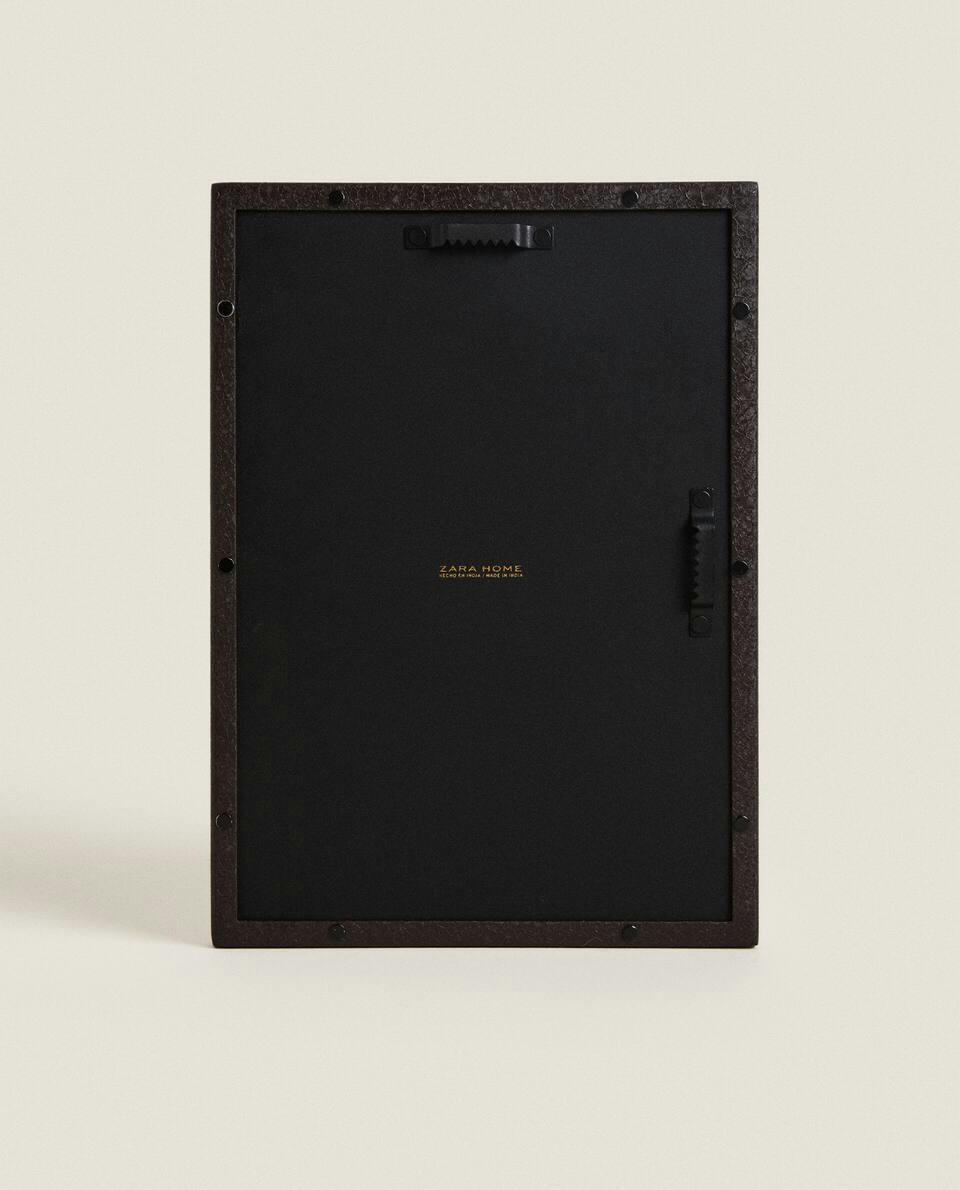 MIRROR WITH METAL FRAME